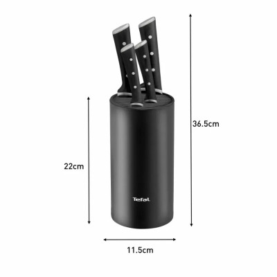 Набір ножів Tefal Ice Force,у пластиковій колоді, 4шт, нержавіюча сталь, пласт (K2325S75) Вінниця - фото 5