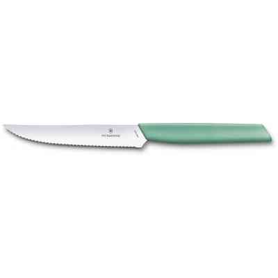 Кухонний ніж Victorinox Swiss Modern SteakPizza 12см Mint (6.9006.12W41) Вінниця