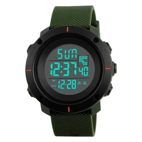 Мужские спортивные часы Skmei 1213 dekker (Зеленый) Винница