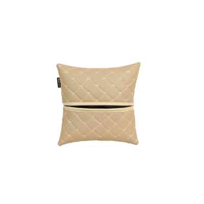 Подушка EVAtech ECO 30x30 см бежева з бежевою ниткою (SPSCSII) Винница
