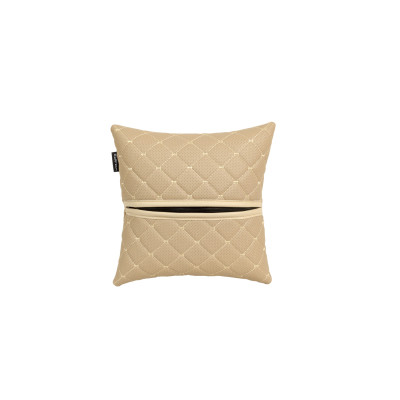 Подушка EVAtech ECO 30x30 см бежева з бежевою ниткою (SPSCSII) Винница - изображение 2