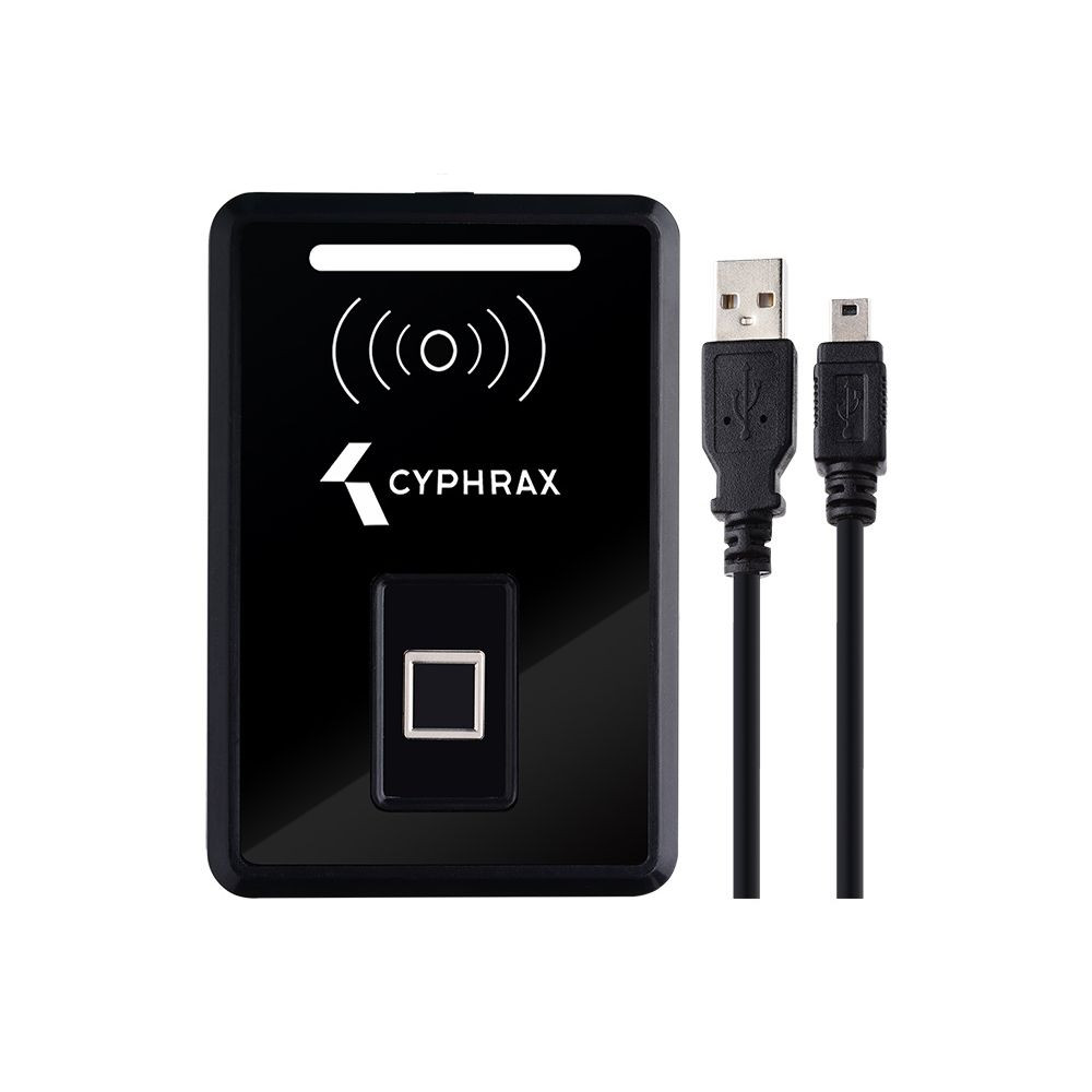 Біометричний настільний зчитувач відбитків пальців і EM-Marine Cyphrax FPR-UD Київ - фото 1