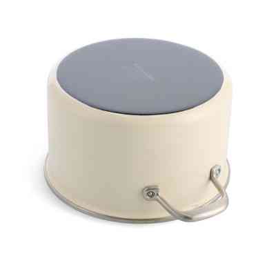 Кастрюля KitchenAid Steel Core 20 см 3,7 л мигдалевий крем (CC003266-001) Винница