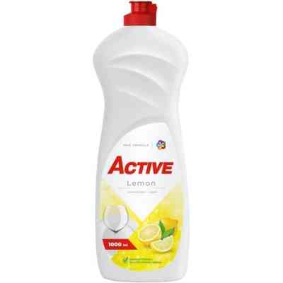 Средство для ручного мытья посуды Active PR Dishwashing Lemon 1 л (4820196010371) Вінниця