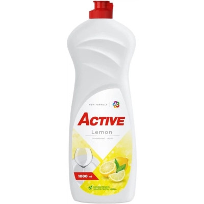 Средство для ручного мытья посуды Active PR Dishwashing Lemon 1 л (4820196010371) Вінниця - фото 1