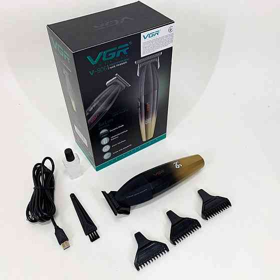 Бездротовая машинка для стрижки волос VGR V-906, Машина для стрижки в домашних условиях DG-81 Львов