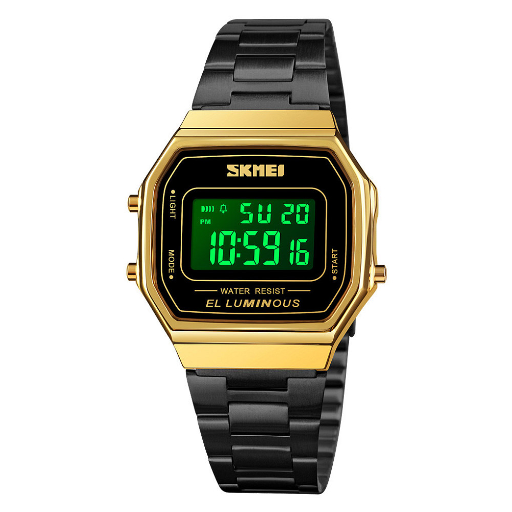 Skmei 1647GDBK Gold-Black Київ - фото 2