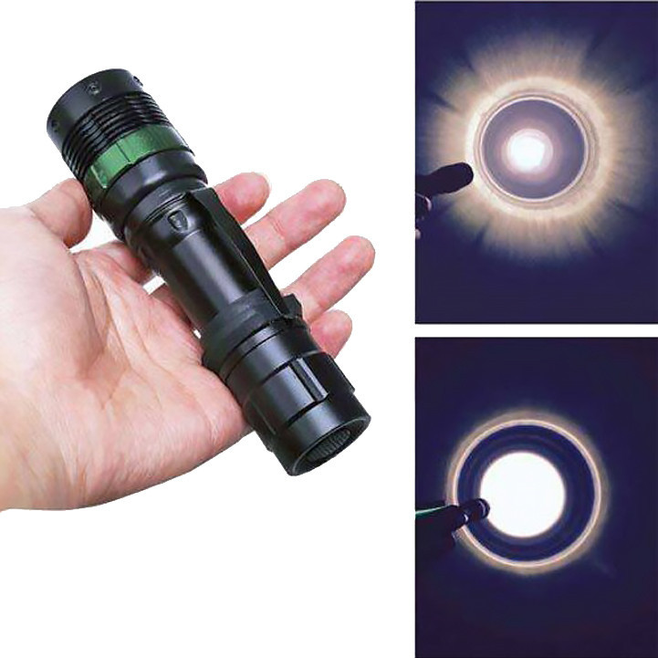 Аккумуляторный металлический тактический светодиодный фонарь Watton WT-037 ударопрочный фонарик Каменец-Подольский - изображение 9