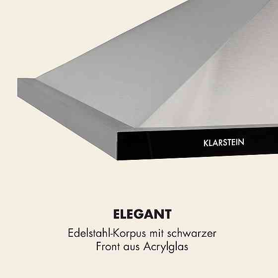 Вытяжка Galina 90 вытяжка 90см 350м³/ч LED нержавеющая сталь акриловое стекло (Германия, читать описание) Ровно