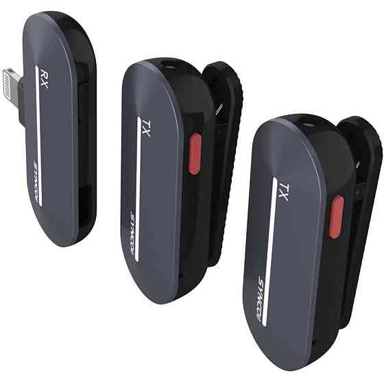 Бездротова мікрофонна система Lightning (iPhone) подвійна Synco P2SL Київ