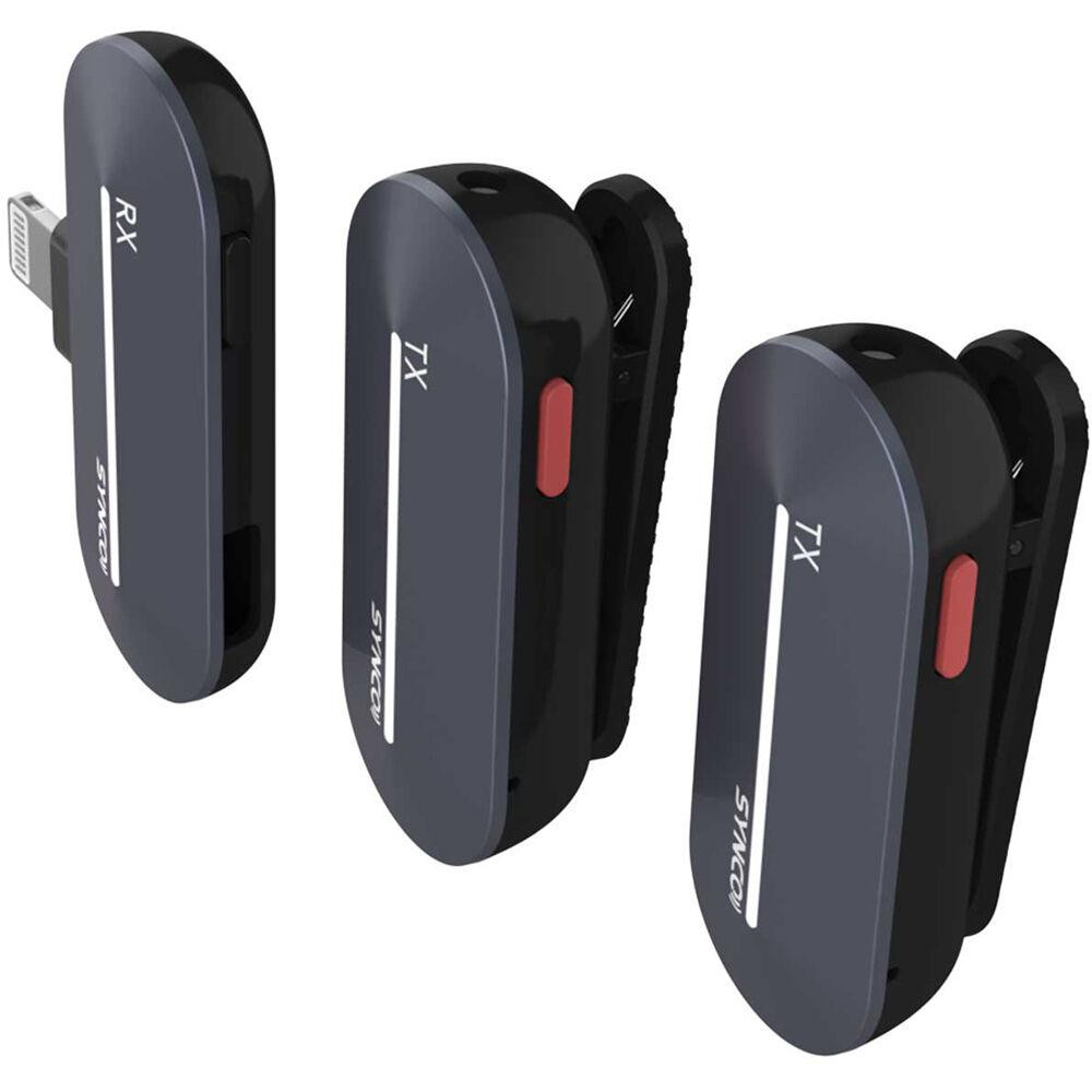 Бездротова мікрофонна система Lightning (iPhone) подвійна Synco P2SL Київ - фото 2