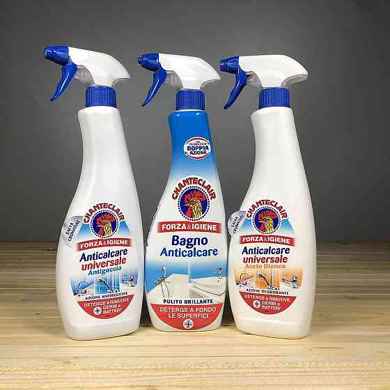 Засіб від вапняного нальоту Chanteclair 625 мл – універсальний, для ванної, антикраплинний ефект Киев