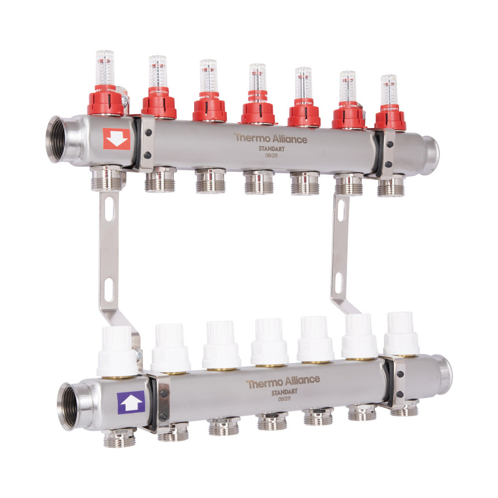 Колектор із витратами Thermo Alliance Standart 1" 7 виходів SD0047 Київ - фото 3