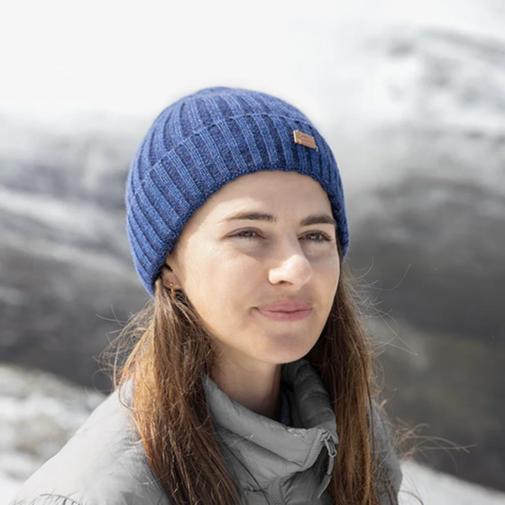 Шапка з підворотом Naturehike NH21FS552, синя Київ