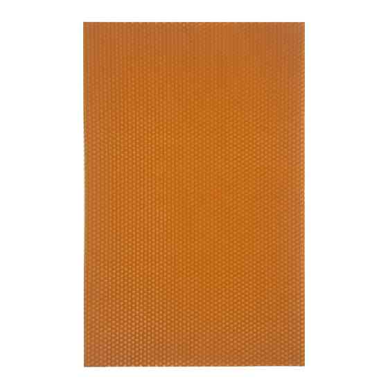 Вощина для виробництва свічок #5-помаранчевий 410 х 260 мм Вінниця