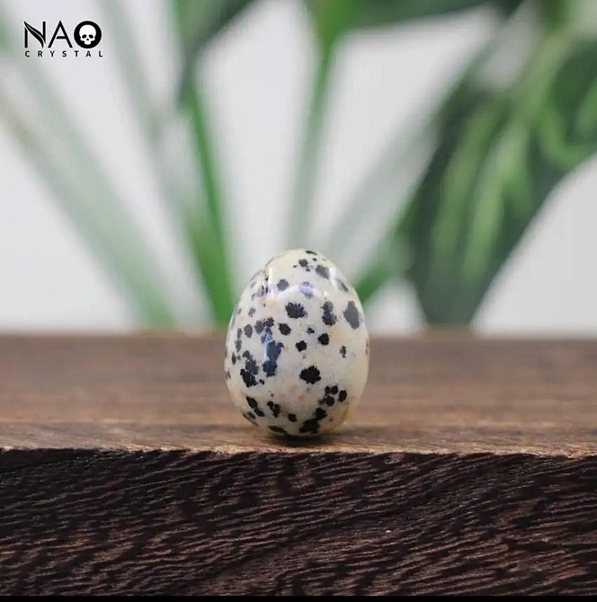 Сувенирное яйцо из натурального камня бальматин размером 15*20 мм. Киев - изображение 3