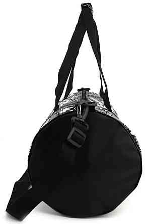 Сумка спортивна Wallaby 214 25х48 чорно-сіра S214390 Київ