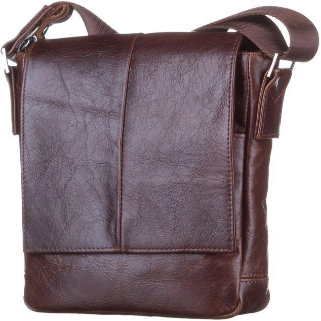 Сумка шкіряна Коричнева (SHVIGEL) Київ - фото 5