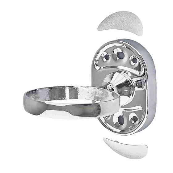 Стакан одинарный настенный (стекло) Zerix AFB-0106 (ZX5056) Киев