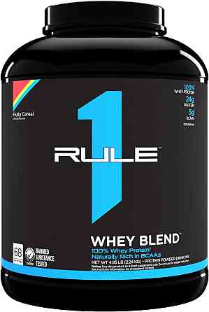 Протеин Rule One Whey Blend 2.27 kg (Fruity Cereal) Луцк