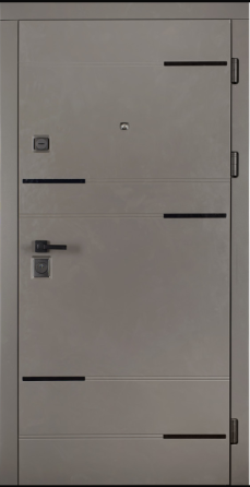 Дверь входная Артиз Элит 018 Кварцыт / белая шагрень 960х2040 мм Киев