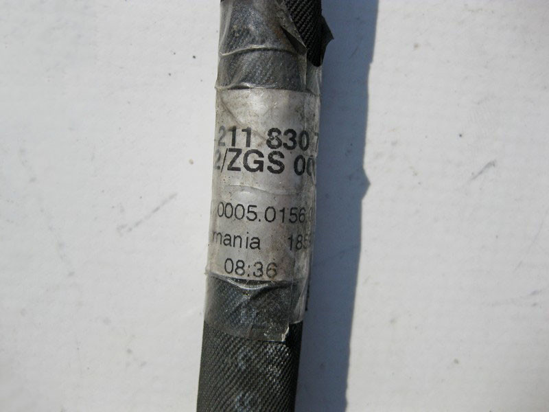 Mercedes-Benz  A2118307615 Трубка кондиціонера 4matic від радіатора до розширювального клапана для двигуна OM642 V6 3.0 cdi E-Class W211 S211 Одесса - изображение 5