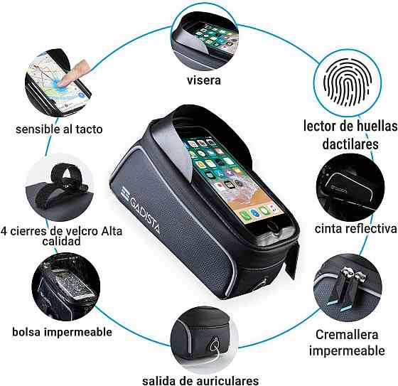 Сумка тримач для смартфона на велосипед GADISTA G 017 Луцк