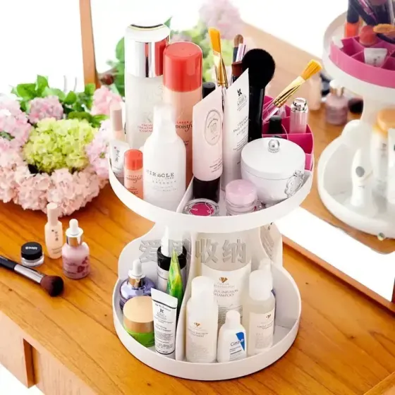 Круглый органайзер для косметики и украшений Style Classic Fashion Коломия