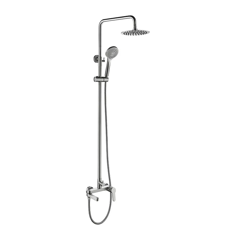 Душевая колонна из нержавеющей стали Koer KI-56016-02 с смесителем, цвет нерж (KR4791) Харьков - изображение 1