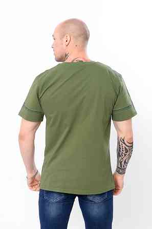 Футболка мужская хаки 100% хлопок, топ Киев