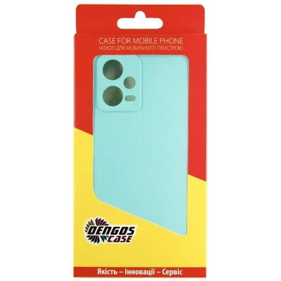 Чехол для мобильного телефона Dengos Xiaomi Redmi Note 12 5G Case + Glass (Ice blue) (DG-KM-84) Винница - изображение 3
