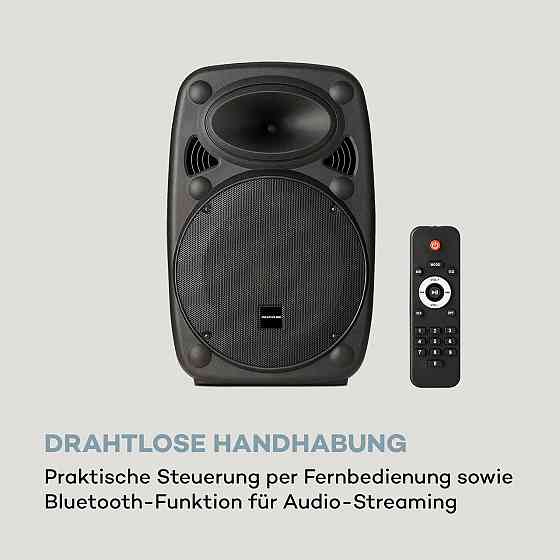 Мобільна акустична система Streetstar 10 10-дюймовий (25,5 см) низькочастотний мікрофон УВЧ-мікрофон 400 Вт Рівне