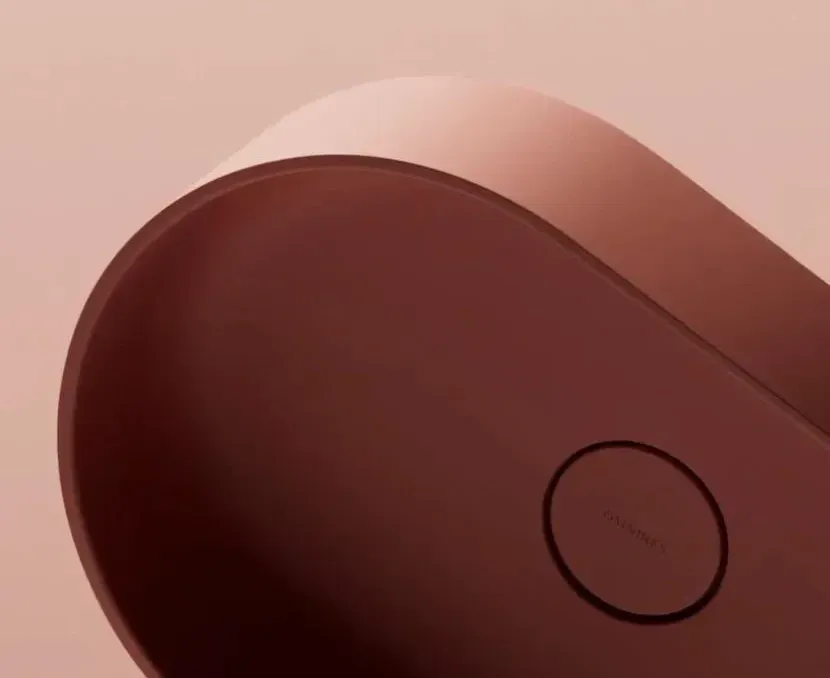 Раковина  Omnires Ovo M+ 55x36Cm Terracotta OVOUNTE Київ - фото 1