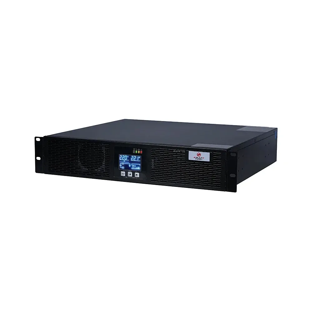 Джерело безперебійного живлення Kraft KRF-RM/10KVA/10KW/Ex Pro Online UPS під зовнішній акумулятор (42-00050) Київ - фото 12