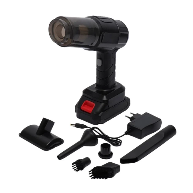 Автомобильный пылесос Vacuum Cleaner ST-6631 с 5 насадками Винница - изображение 5