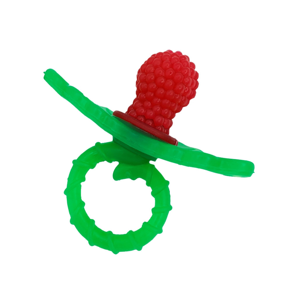 Пустушка-прорізувач "Ягідка" MGZ-0419 (Red) текстурна Вінниця - фото 2