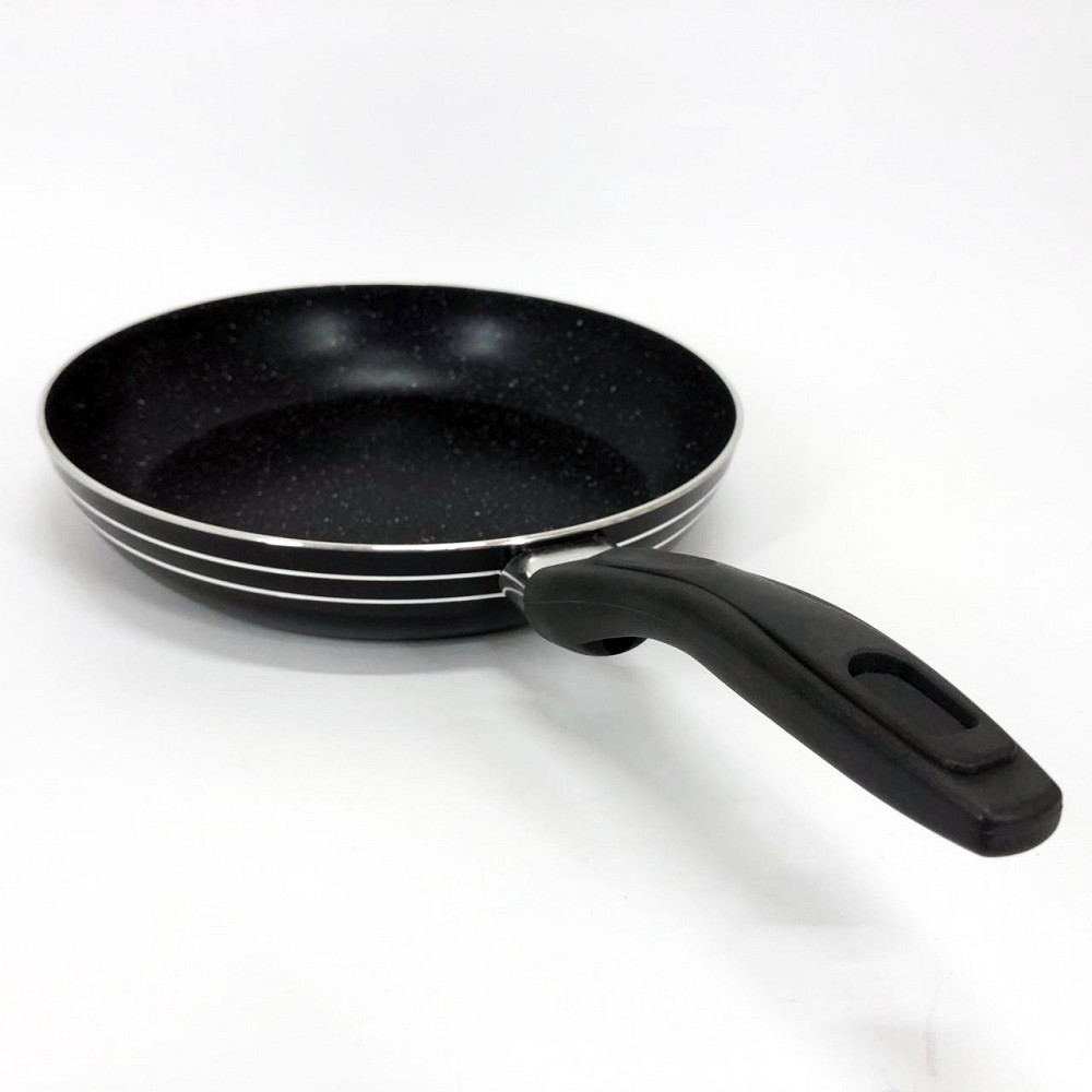 Легкая в использовании сковорода UNIQUE UN-5153 22 см, Антипригарная сковорода без масла BO-36 Львов - изображение 6