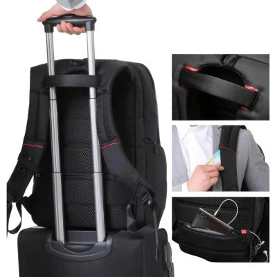 Рюкзак для ноутбука Tavialo 15.6" Smart TB20-1 black, 20л, 46х31х19см (TB20-124BL) Вінниця - фото 5