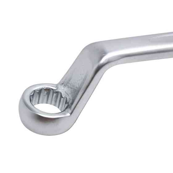 Ключ накидний відігнутий на 75грд. 13х15мм Rockforce RF-7591315 Одеса