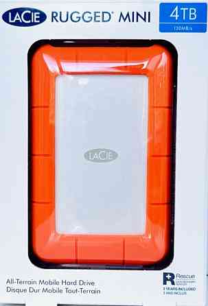 Жёсткий Диск: LaCie Rugged Mini 4ТБ LAC9000633. Киев