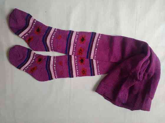 Теплые колготки для детей - размер длина от низа попы к пяткам 40см (тянутся до 50см) Киев