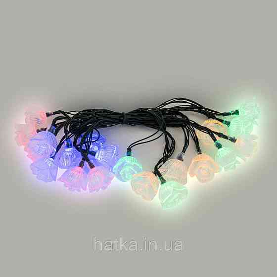 Садовая гирлянда Sirius SL2885M 580 см на солнечной батарее роза Киев