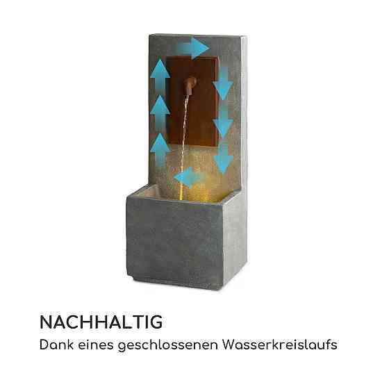 Светодиодный фонтан Милоса в помещении и на открытом воздухе 5 м кабельный цемент (Германия, читать описание) Ровно