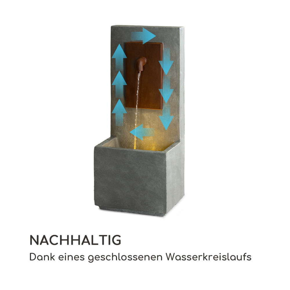 Светодиодный фонтан Милоса в помещении и на открытом воздухе 5 м кабельный цемент (Германия, читать описание) Ровно - изображение 5