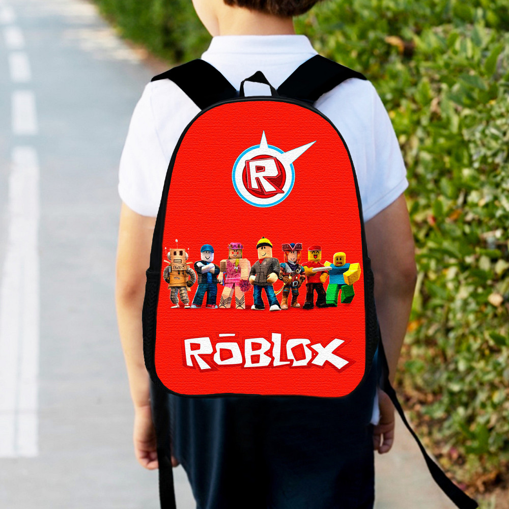 Рюкзак дитячий роблокс "Roblox" 34х27см, міський ранець для хлопчика з принтом (00377) Київ - фото 1