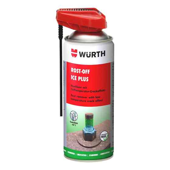 Растворитель ржавчины Wurth Rost Off Ice Plus 400мл Львов