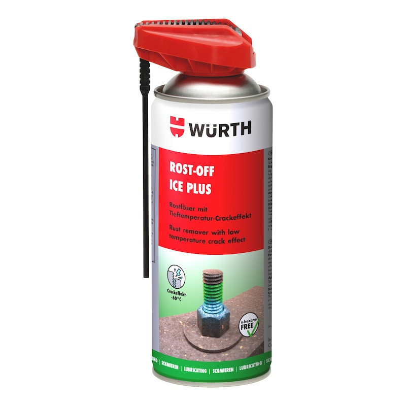 Растворитель ржавчины Wurth Rost Off Ice Plus 400мл Львов - изображение 1