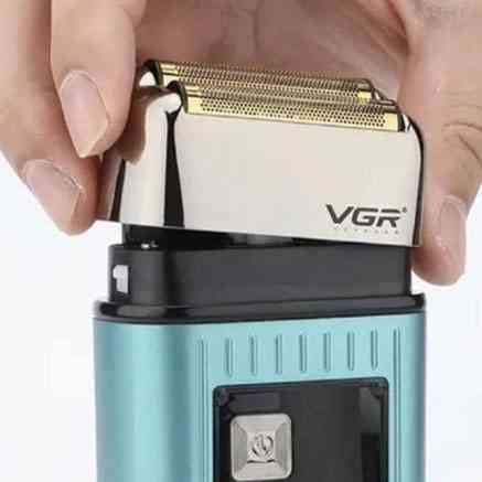 Бритва для бороды электронная VGR, Портативная мужская профессиональная бритва Портативная EQ-25 Львов