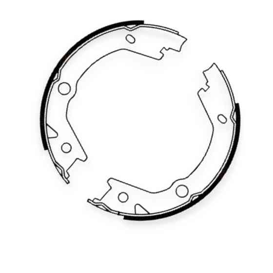 Колодки Hyundai Matrix, Sonata V, Tucson, Kia Spartage (170x27) (ABE) ручника Мукачево