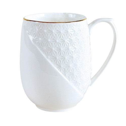 Чашка 330мл кругла порцеляна 557611-А білий Оптима Житомир - фото 1